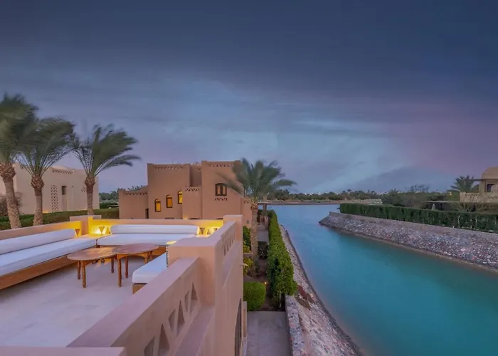Elegant With A Star-shaped Swimming Pool In West Golf El Gouna & Lagoon
