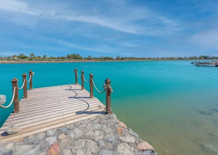 فيلة Elegant With A Star-shaped Swimming Pool In West Golf El Gouna & Lagoon *