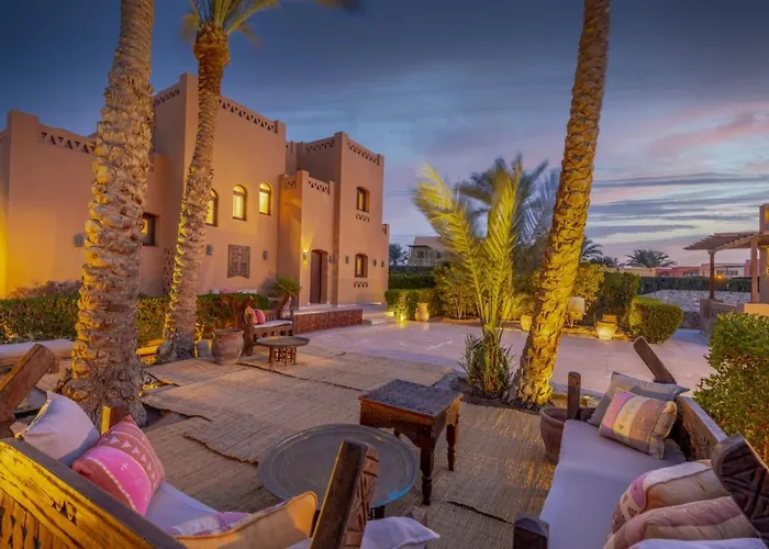 Elegant With A Star-shaped Swimming Pool In West Golf El Gouna & Lagoon فيلة *