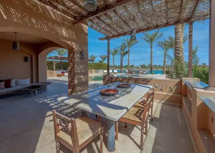فيلة Elegant With A Star-shaped Swimming Pool In West Golf El Gouna & Lagoon *
